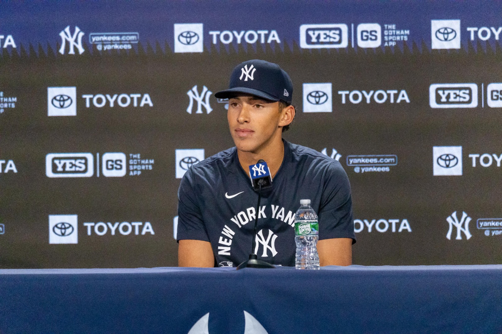 George Lombard Jr. llega al Bronx con madurez, disciplina y el reto de responder a la confianza de los Yankees