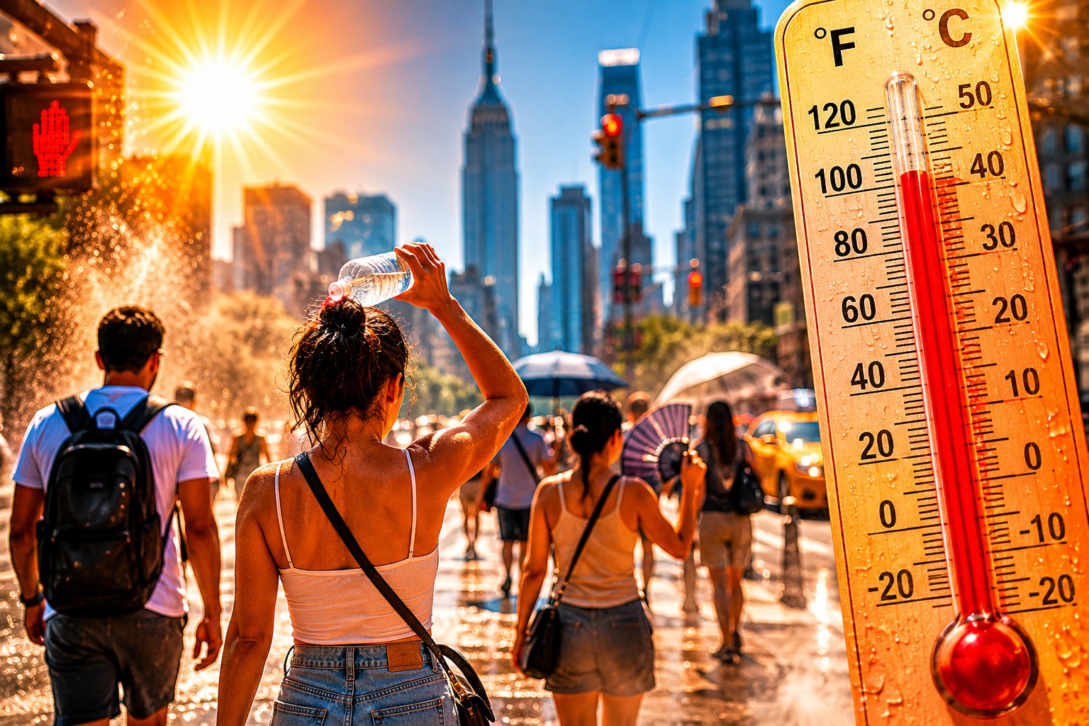 Nueva York emite alerta por intensa ola de calor; sensación térmica podría alcanzar los 100 grados