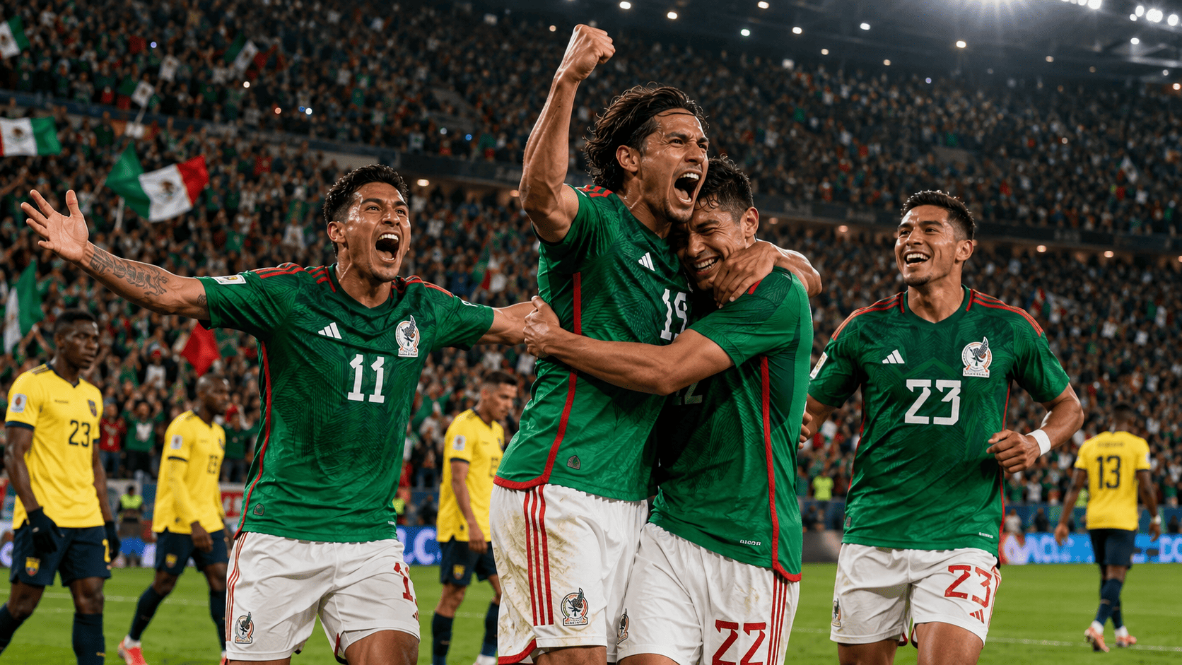 México está vivo. México está fuerte. Y el sueño mundialista sigue creciendo.