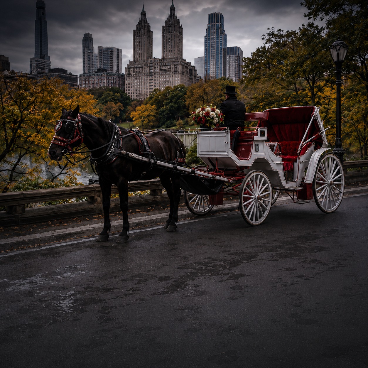 Nueva York suspende temporalmente los carruajes de Central Park tras tragedia que enluta a familia turista