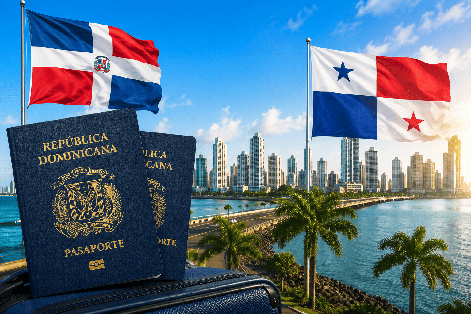 Panamá elimina la visa estampada para ciudadanos dominicanos