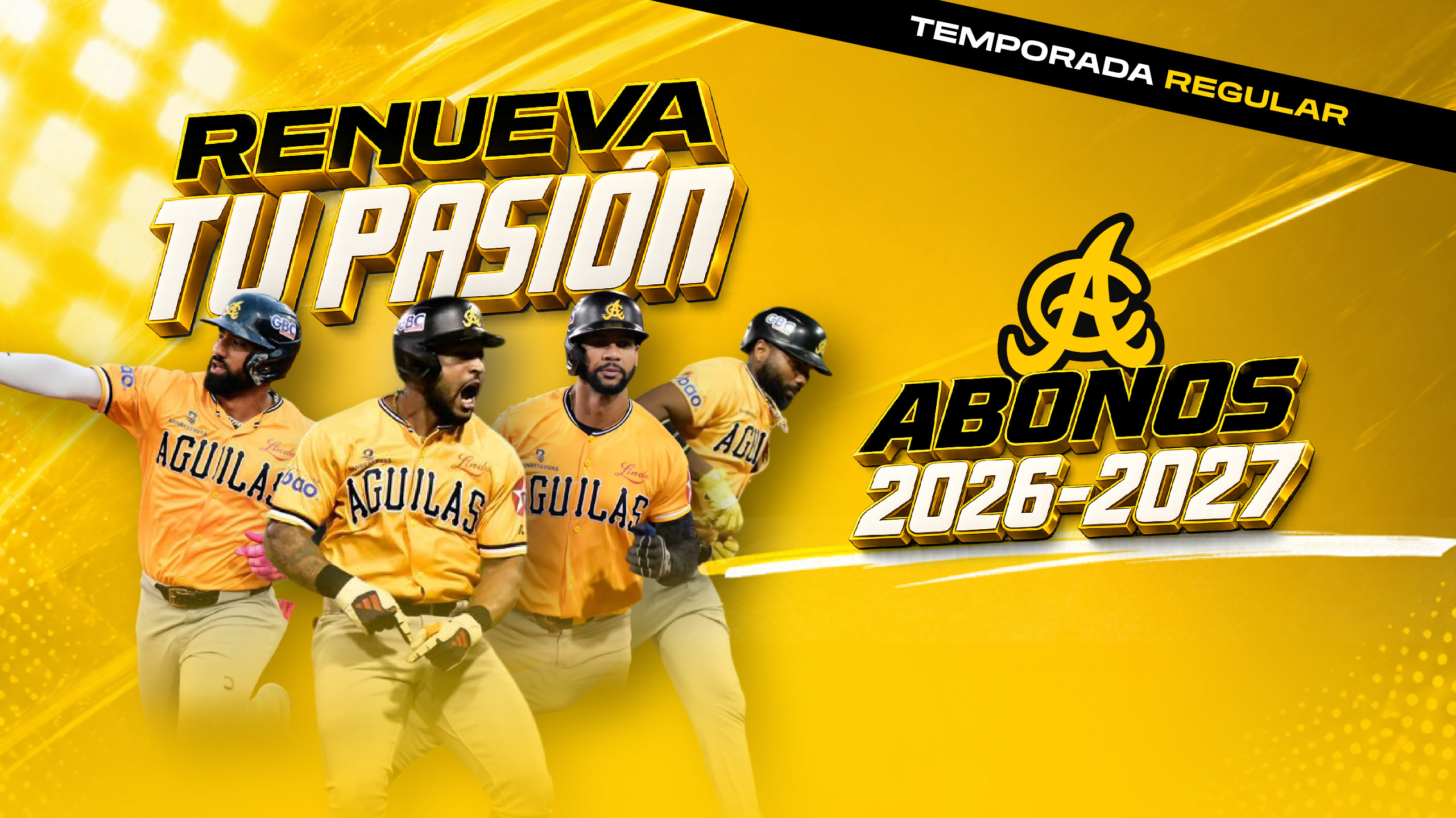 Águilas Cibaeñas inician la venta de abonos para la temporada 2026-2027