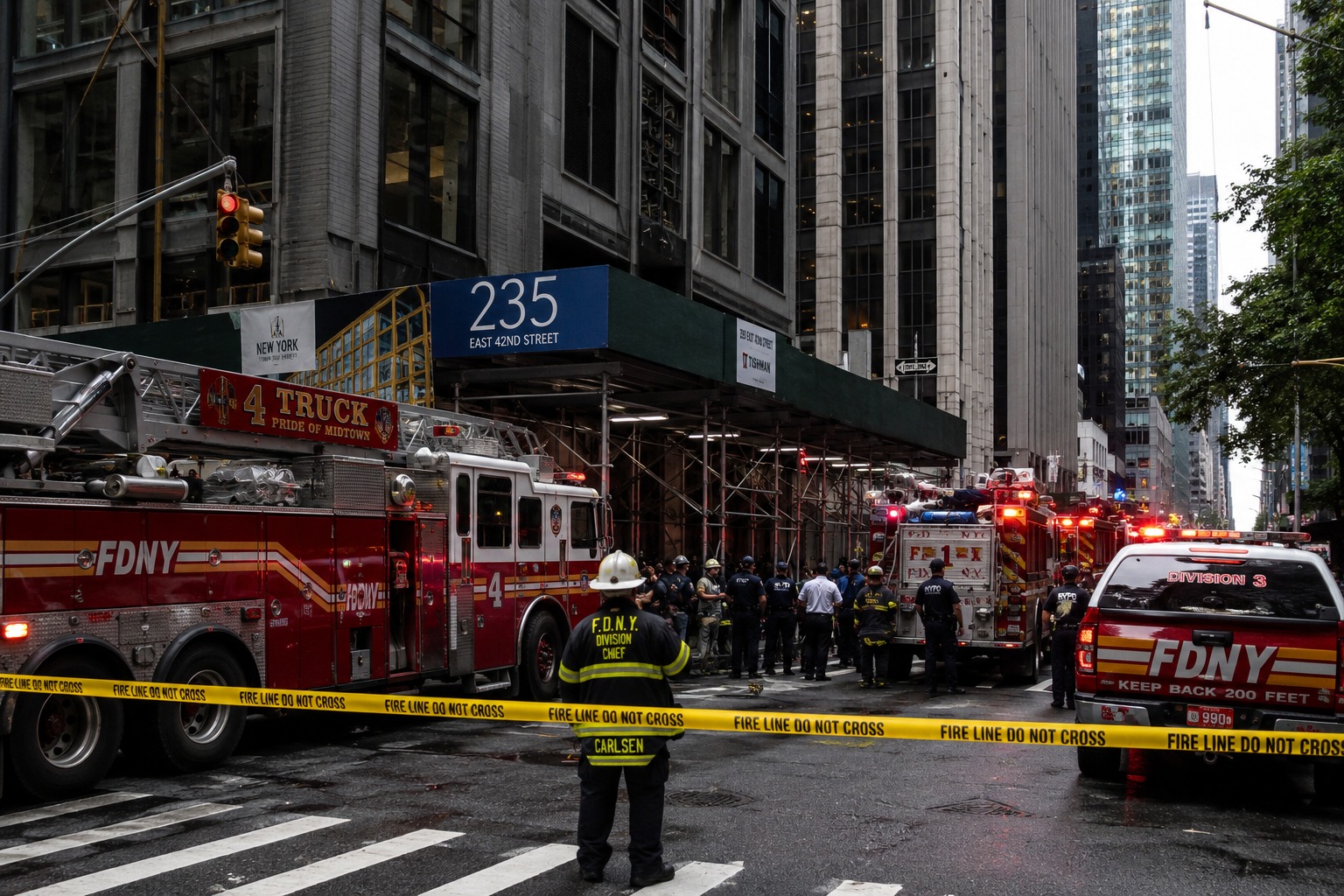 Alerta estructural en edificio de Manhattan