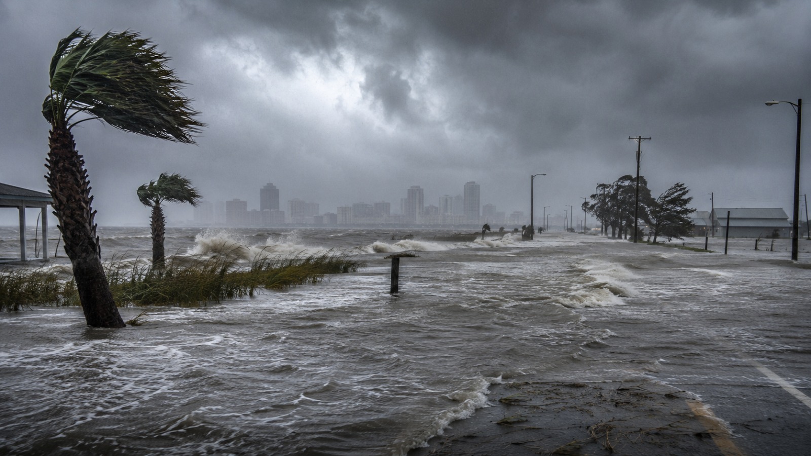 Tormenta tropical Bertha toca tierra en Luisiana con fuertes vientos y amenaza de marejada