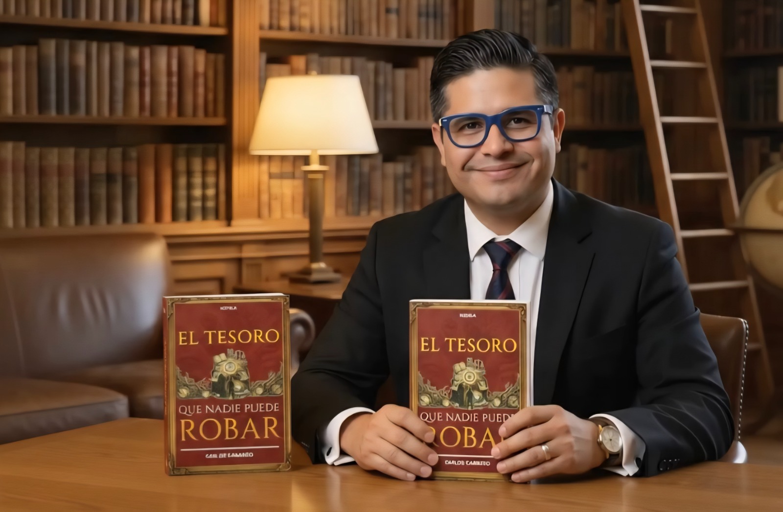 Carlos Camargo lanza novela “El tesoro que nadie puede robar”