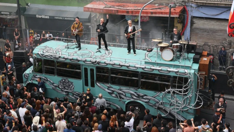 U2 convierte el Centro Histórico de México en escenario de su nuevo videoclip