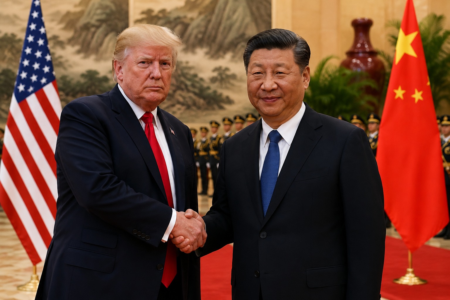 Xi Jinping recibe a Donald Trump en Beijing en medio de tensiones y expectativas globales