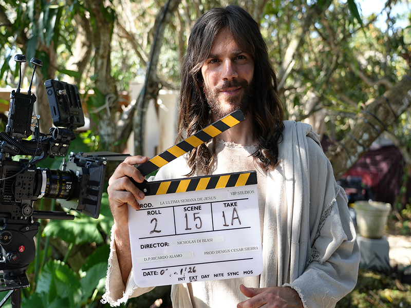 Marc Clotet da vida a Jesucristo en la película “LA ÚLTIMA SEMANA DE JESÚS”