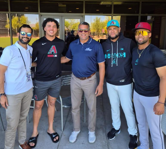 Vicente lidera visita de Operaciones en entrenamientos MLB