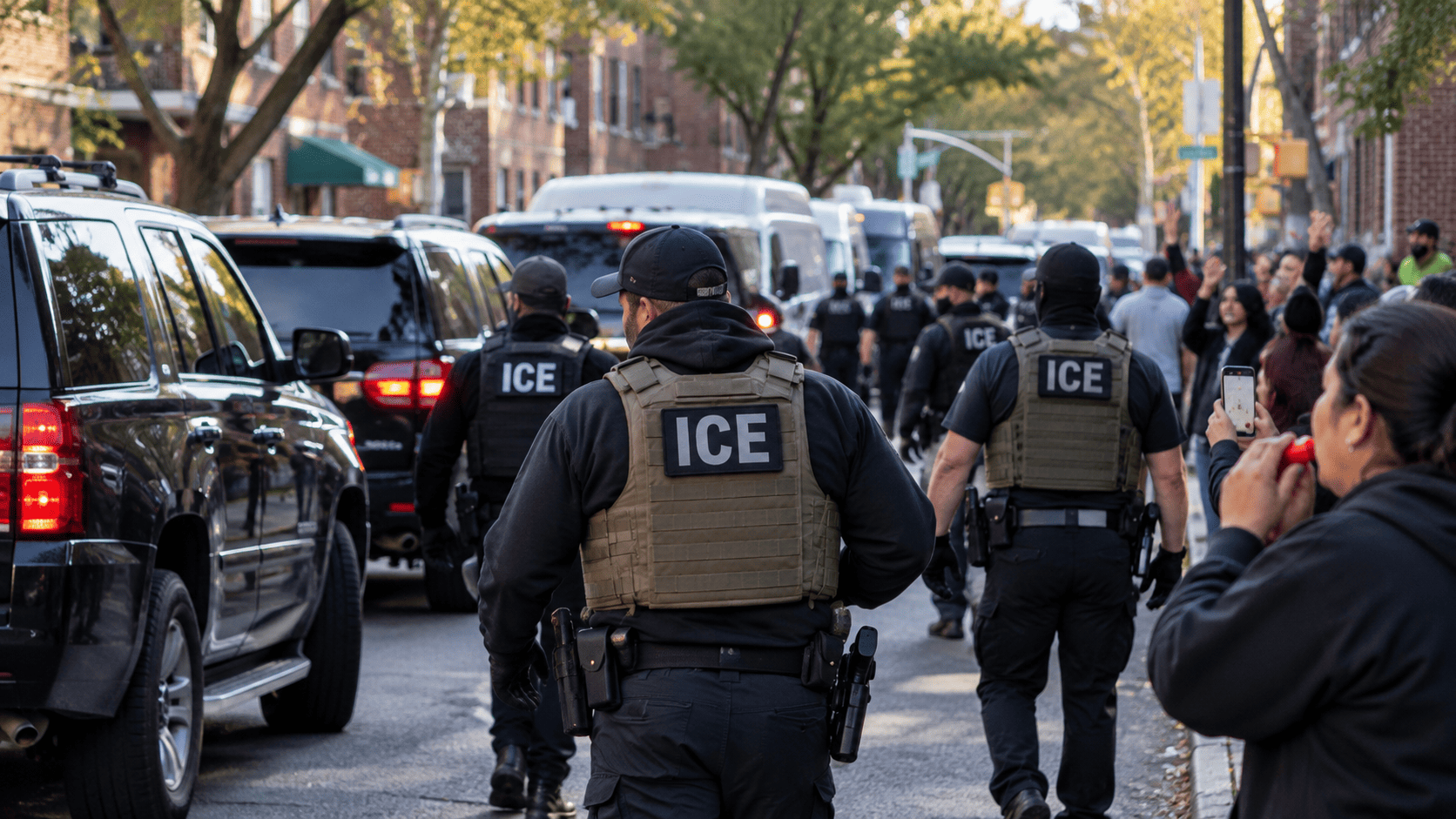 Operativo de ICE moviliza a vecinos en Queens y termina sin arrestos