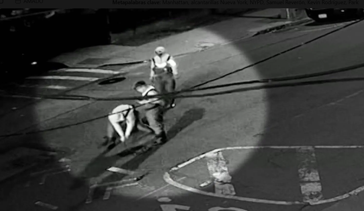 Dos hombres arrestados tras ingresar a alcantarillas de Manhattan; buscaban objetos de valor, según autoridades