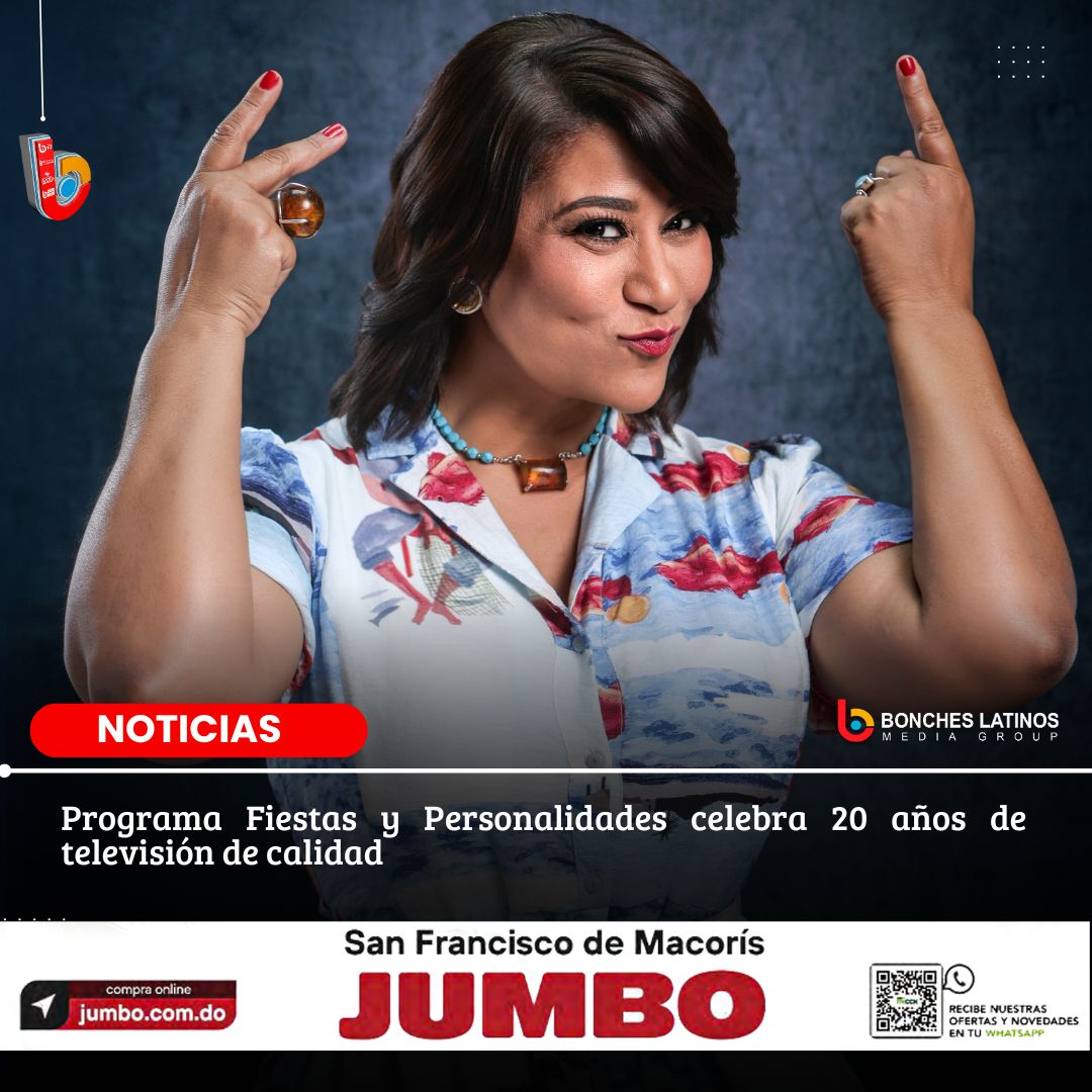 Programa Fiestas y Personalidades celebra 20 años de televisión de calidad
