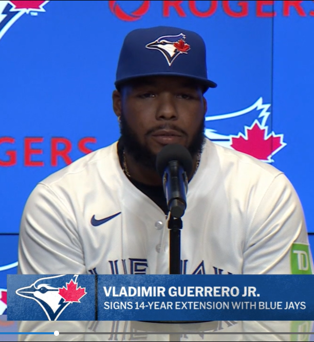 VLADIMIR GUERRERO JR. FIRMA CONTRATO RÉCORD CON TORONTO POR 500 MILLONES DE DÓLARES
